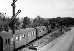 Ausfahrt von Dohna in Richtung Altenberg (Erzgeb) im Sommer 1939